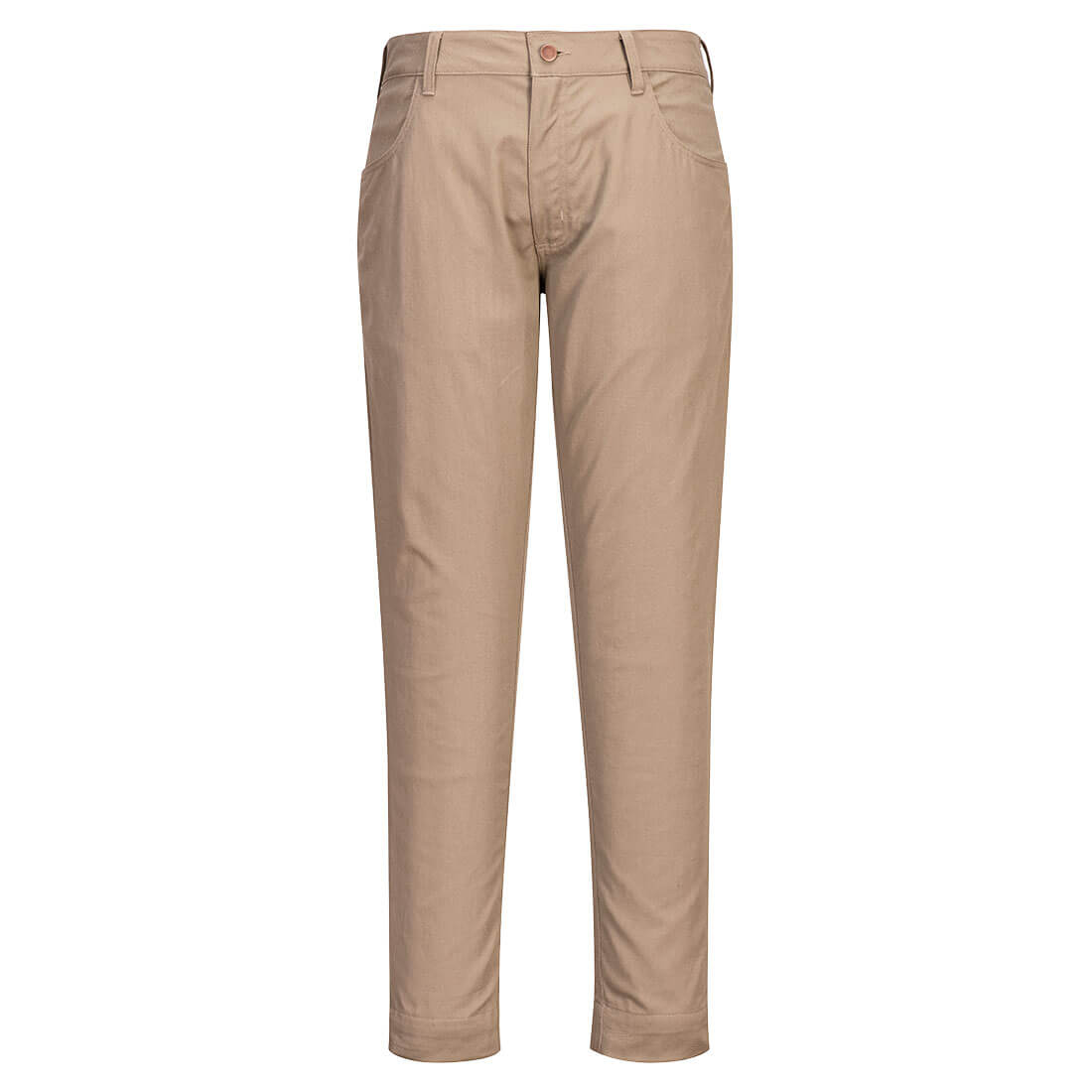 FR404 Portwest® Bizflame® 88/12 FR/AR Slim Fit Stretch Pants - Khaki